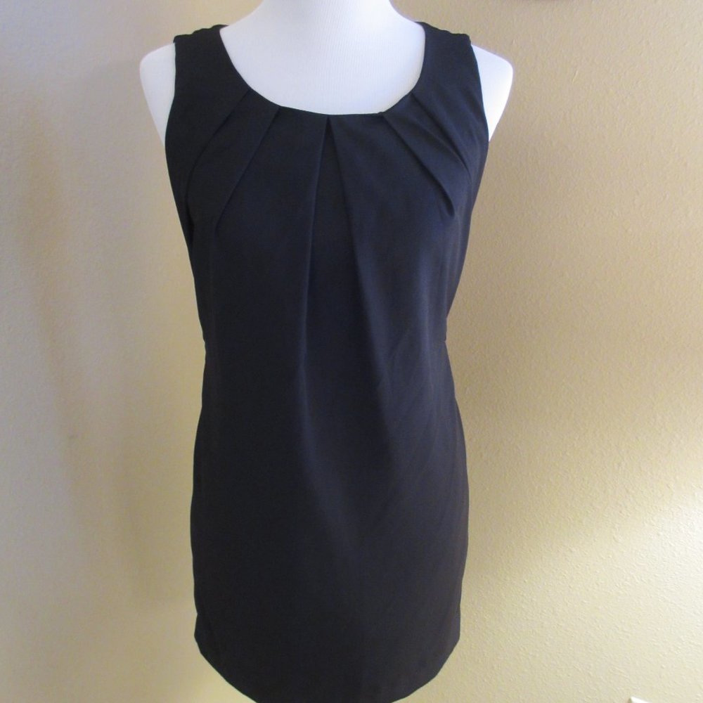 ALICE & YOU PLEATED LITTLE BLACK DRESS SIZE 10 PARTY COCKTAIL EVENING WEAR
